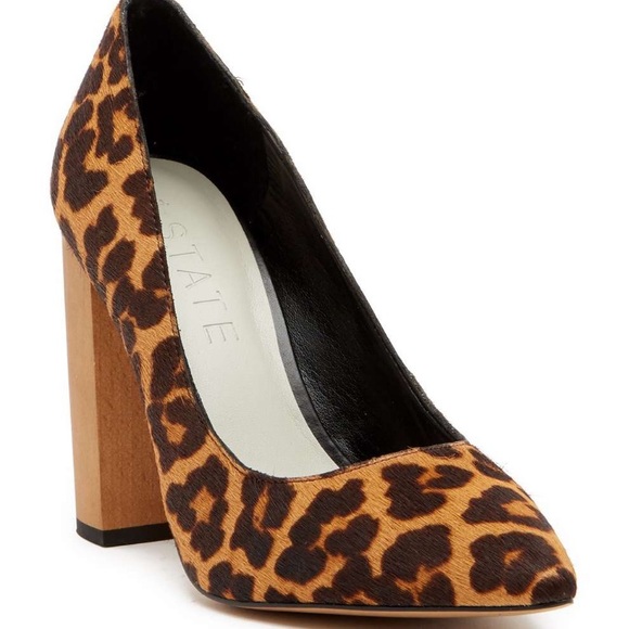 1 state leopard heels